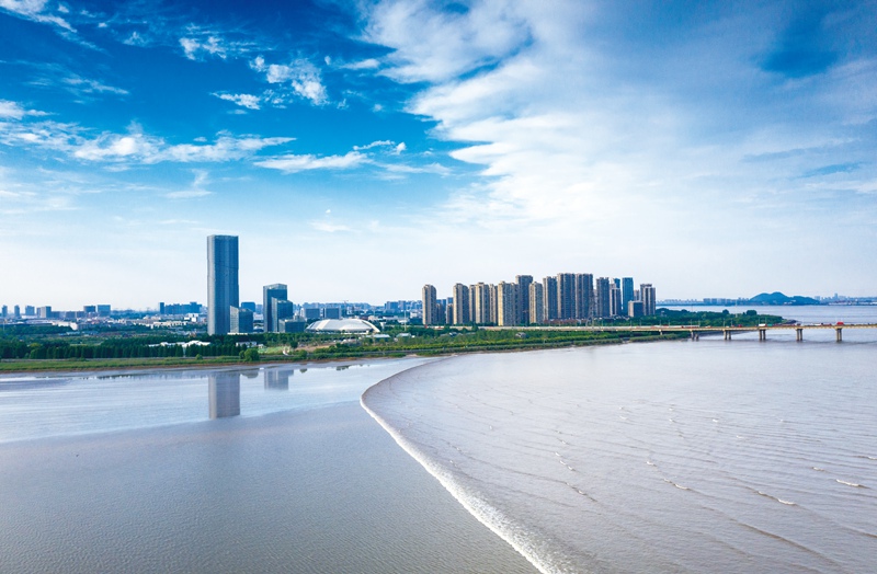 錢塘（新）區是杭州最年輕的行政區。錢塘區委宣傳部供圖